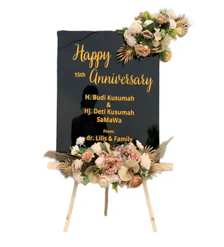 Papan Bunga Akrilik Keroncong
